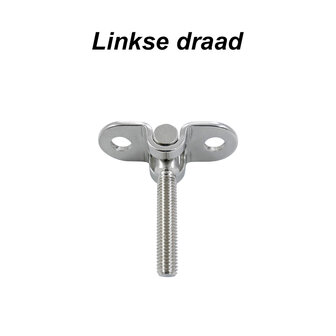 Wandmontage Toggle met linkse draad