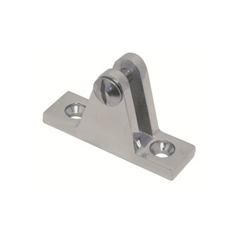 RVS Dekplaat 56x17mm, 90&deg; - RVS316(A4)