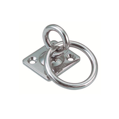 RVS Dekplaat met draaibare ring- RVS304 (A2)