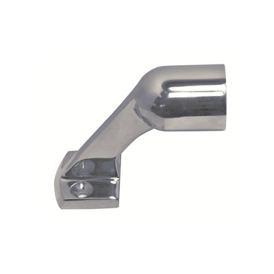 RVS Eindstuk handreling 22mm 60° - RVS316(A4)