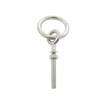 RVS Ring met bout M6x50mm- RVS316(A4)