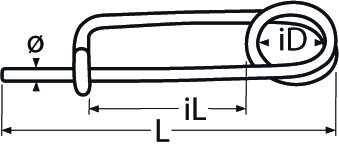 RVS Borgpen Veer - RVS316(A4) tekening